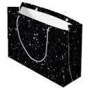 Search for black and silver gift bags Glitter