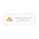 Search for pumpkin return address labels Greenery