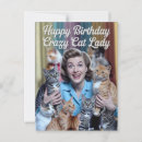 Search for crazy cat lady birthday cards Cute