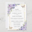 Search for purple butterfly wedding invitations Budget