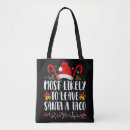 Search for taco tote bags Santa