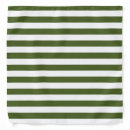 Search for green white striped bandanas Elegant