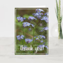Search for forget me not thank you cards Flower