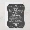 Search for black white bachelorette party invitations Elegant