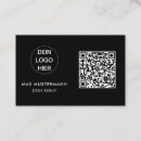 Search for individual business cards Black