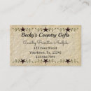 Search for country business cards Primitive