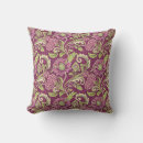 Search for green and burgundy pillows Floral