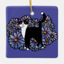 Search for tuxedo cat ornaments Cats