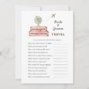 Search for trivia invitations Watercolor