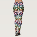 Search for playing card leggings Heart