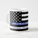 Search for police officer mugs Thin blue line
