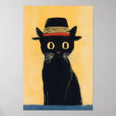 Search for black cat posters Simple