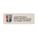 Search for return address labels Gryffindor