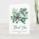 Search for business christmas thank you cards Watercolor