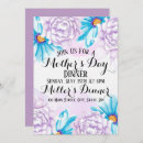 Search for mothers day dinner invitations Watercolor
