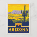 Search for anniversary state postcards Arizona