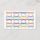 Search for optometry business cards Glasses