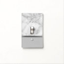 Search for silver light switch covers Marble