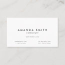 Search for plain business cards Minimal