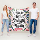 Search for scripture blankets Christian