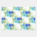 Search for forget me not wrapping paper Cute