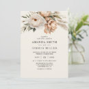 Search for dried floral rustic wedding invitations Boho bohemian