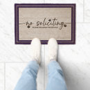 Search for no soliciting doormats Funny