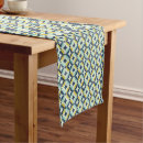 Search for blue gold table runners Retro