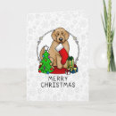 Search for goldendoodle christmas cards Dog