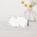 Search for dusty blue place cards Watercolor