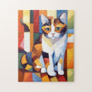 Search for calico cats puzzles Feline