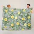 Search for grey and yellow blankets Floral