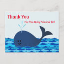 Search for whale postcards thank you cards sea