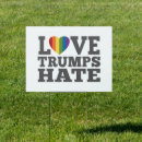 Search for hate trump outdoor signs politics