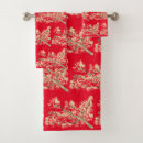 Search for cherry red bath towels Elegant
