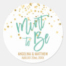 Search for confetti wedding stickers White