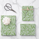 Search for blue willow wrapping paper William morris