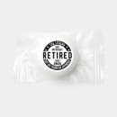 Search for retirement candy favors Retiree