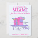 Search for miami bachelorette party invitations Tropical