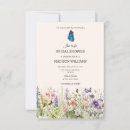 Search for butterfly bridal shower invitations Elegant modern minimalist