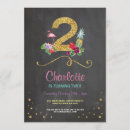 Search for 2nd flamingo birthday invitations Aloha