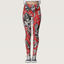 Search for red white and black leggings Flowers