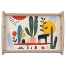 Search for home goods serving trays Colorful