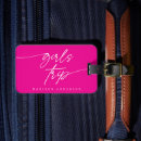 Search for girls trip luggage tags Modern