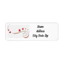 Search for love return address labels Newlyweds