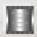 Search for 30th wedding anniversary invitations Silver