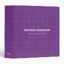 Search for purple binders Stylish