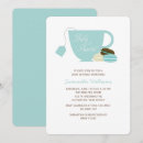Search for baby sprinkle tea party invitations Blue