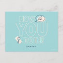 Search for postcards Bold typography