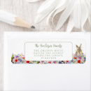 Search for easter return address labels Cute easter bunny